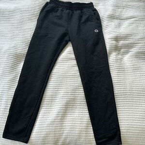 Champion Black Joggers with Logo